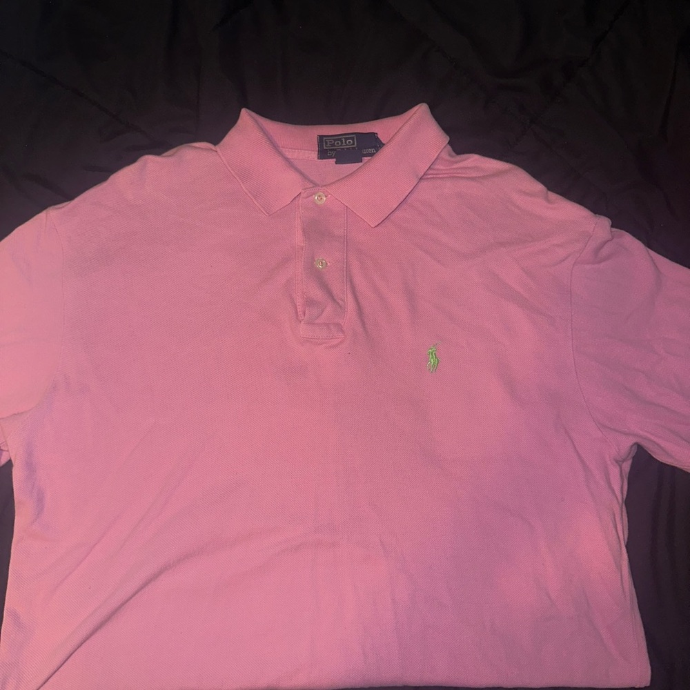 Polo by Ralph Lauren Pink Classic Polo Shirt